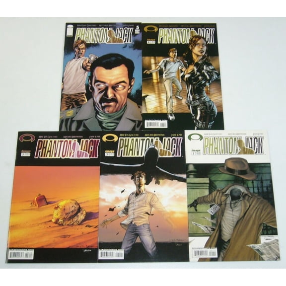 Phantom Jack #1-5 VF/NM complete series invisible man in Iraq ; Image