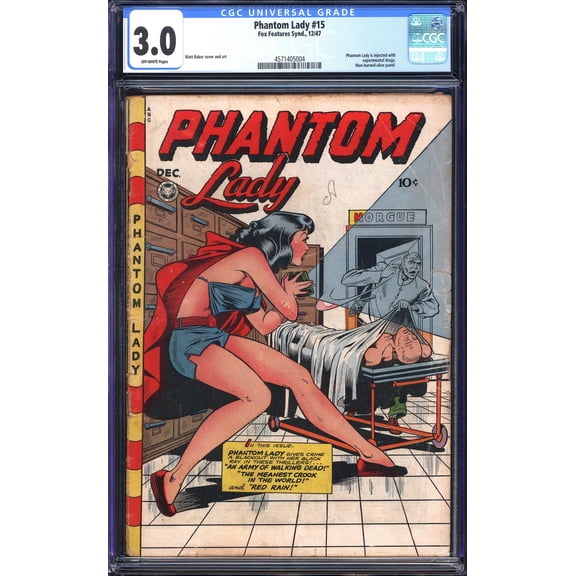 Phantom Lady #15 - CGC 3 Comic Book