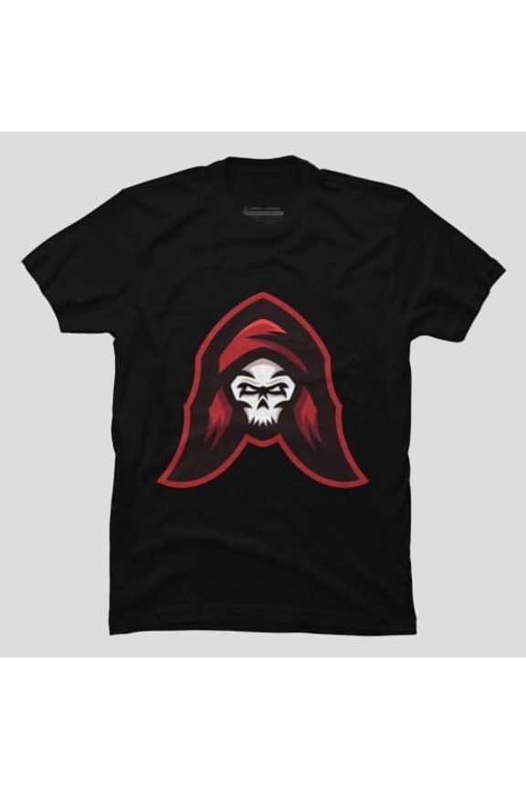 Phantom Logo Funny Ghost Minimalist, H12672 Unisex T-Shirt, Up to 5XL Available