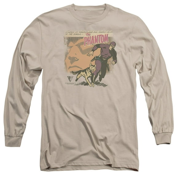 Phantom Nemesis Long Sleeve Adult 18/1 T-Shirt Sand