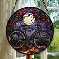 thumbnail image 1 of Phantom Night Bicycle Ornament Window Hanging, Suncatcher for Women, Window Decor Perfect Home Decorr, 2025, Holiday Decoration, Seasonal 2025, Holiday Decoration, Seasonal, 1 of 6