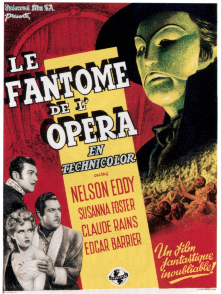Phantom Of The Opera Canvas Art -  (11 x 17)