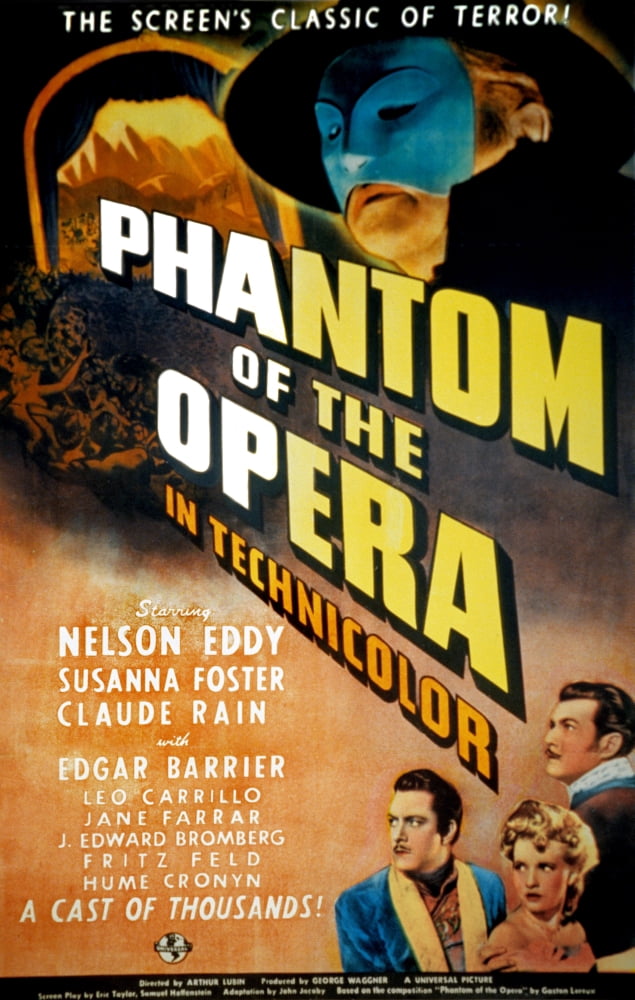 Phantom Of The Opera Canvas Art - (24 x 36)