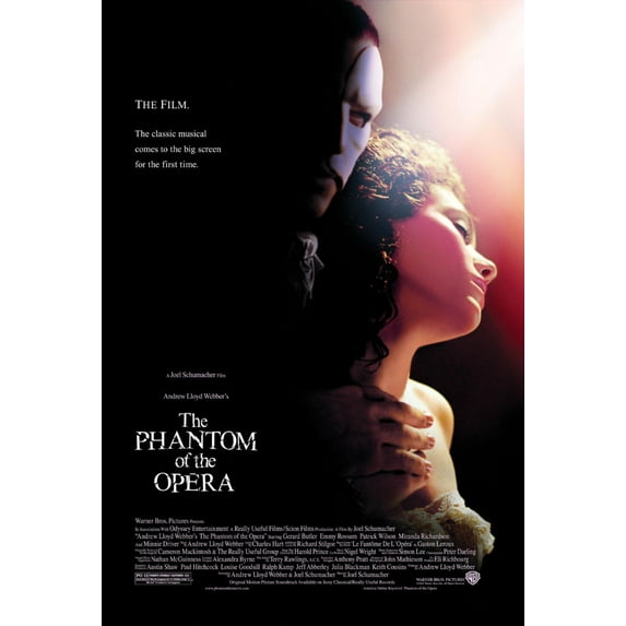 Phantom Of The Opera Movie Poster Metal Sign 8Inx 12In Print On Metal 8x12 Square Adults Best Posters