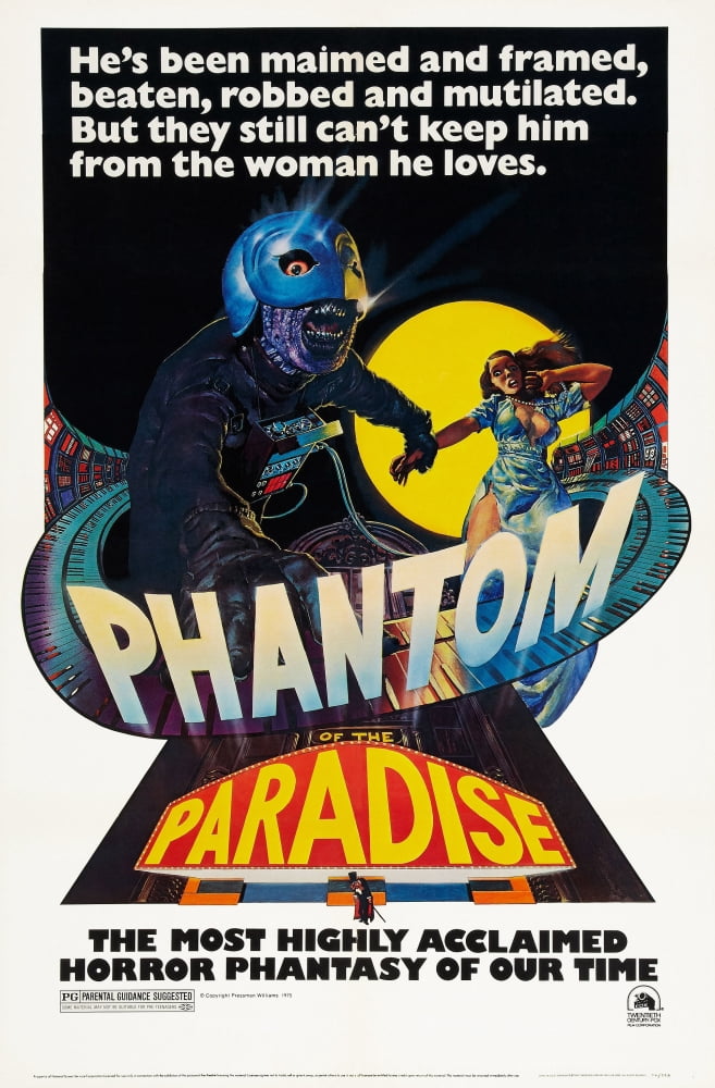 Phantom Of The Paradise U Canvas Art - (24 x 36)