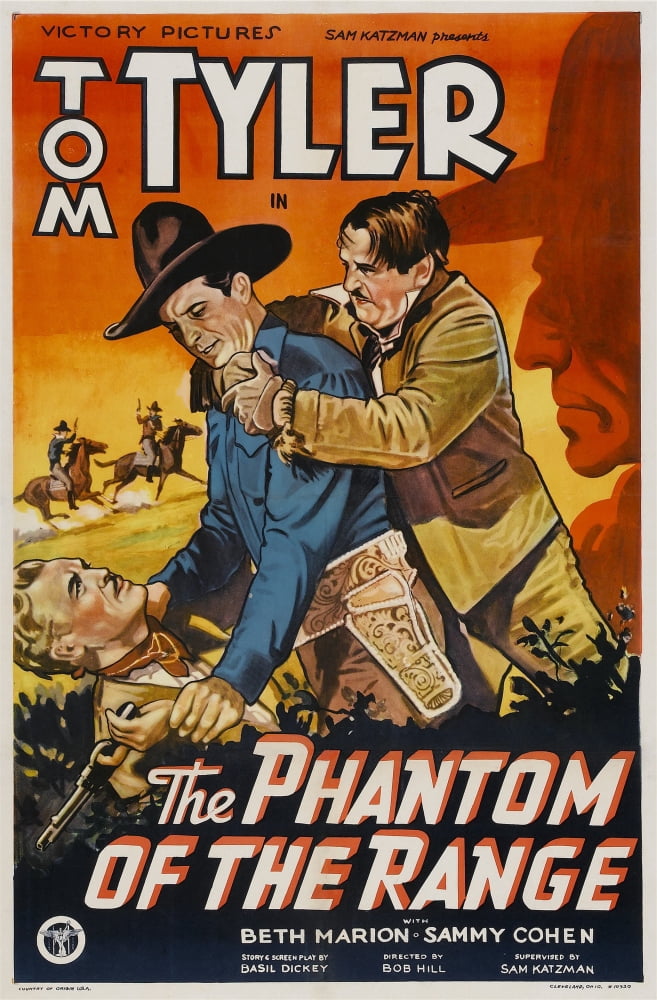 Phantom Of The Range Canvas Art - (24 x 36)