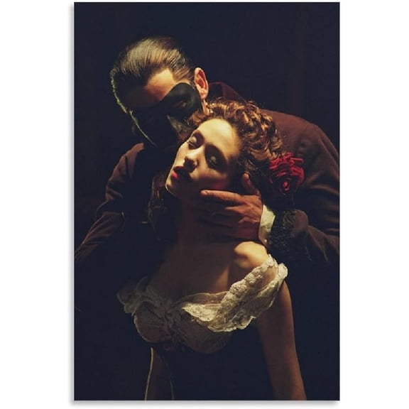 The Phantom of The Opera Classic Art Movie Poster (15) Picture Print Canvas Poster Wall Paint Art Posters Decor Modern Home Artworks Gift Idea 08x12inch(20x30cm)