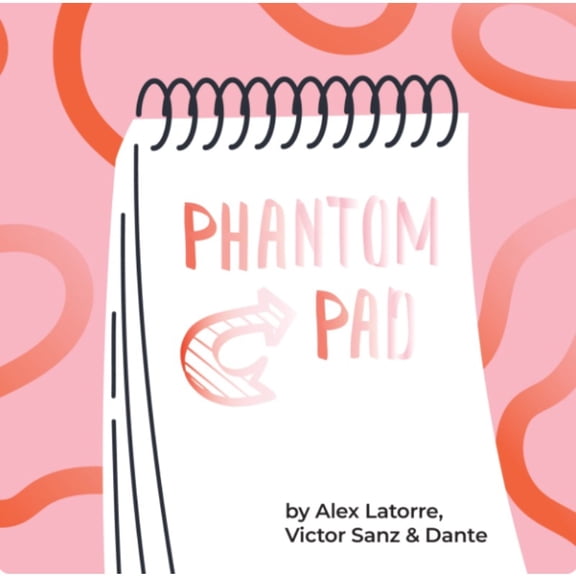 Phantom Pad By Alex Latorre Gimmicks Magic Tricks Magician Props Close Up Magic Make Any Drawing Word Number Appear Mentalism