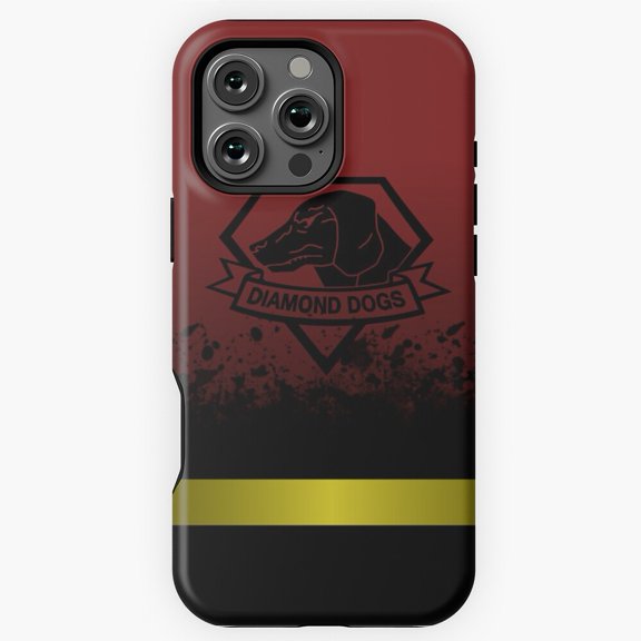 Phantom Pain Diamond Dogs MGSV Art Phone Case for iPhone 16 15 14 13 12 11 Pro Max