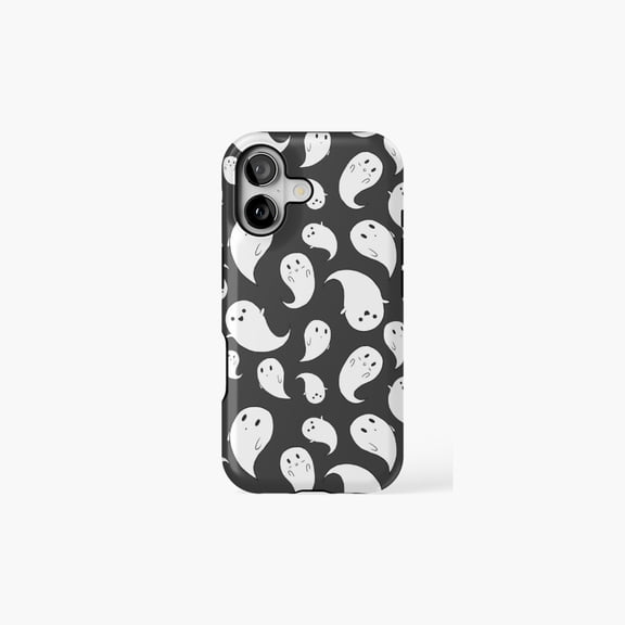 Phantom Paisley Gothic Pattern Abstract Art Universal Phone Case for iPhone 11–17 Pro Max