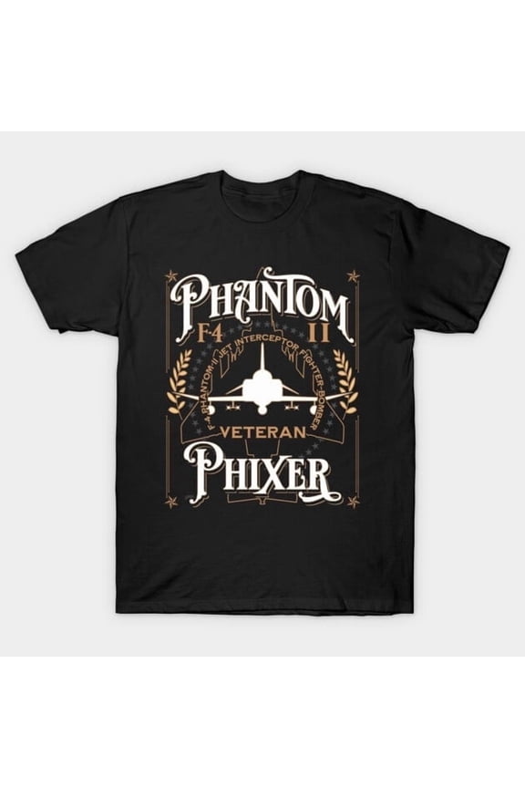 Phantom Phixer F-4 Phantom II Aircraft Veteran Maintainer Vintage Unisex T-Shirt Y1772, Up to Size 5XL