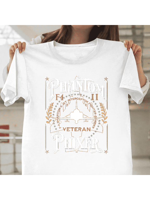 Phantom Phixer F4 Phantom II Aircraft Maintainer Vet Unisex T-Shirt, up to size 3XL.