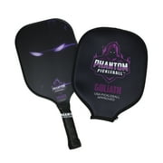 Phantom Pickleball - Goliath Purple 16mm T800 Carbon Fiber Pro Pickleball Paddle with Cover