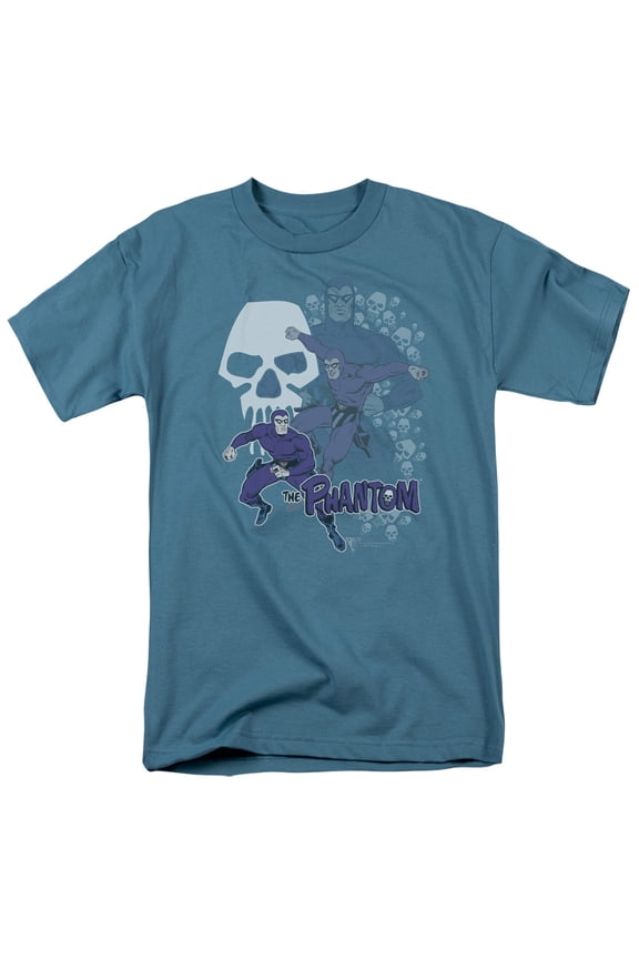Phantom Skulls Adult 18/1 T-Shirt Slate