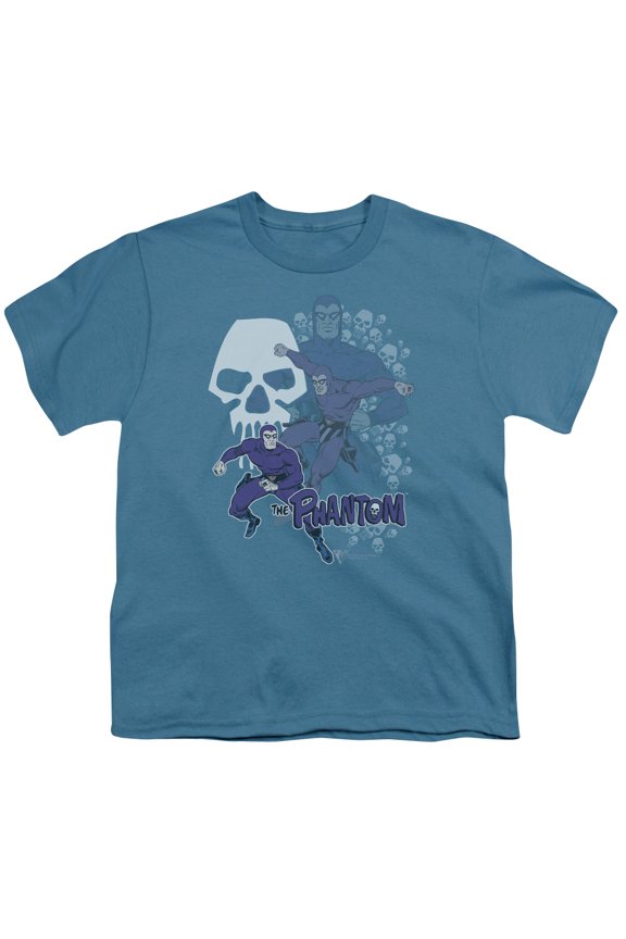 Phantom Skulls Youth 18/1 T-Shirt Slate