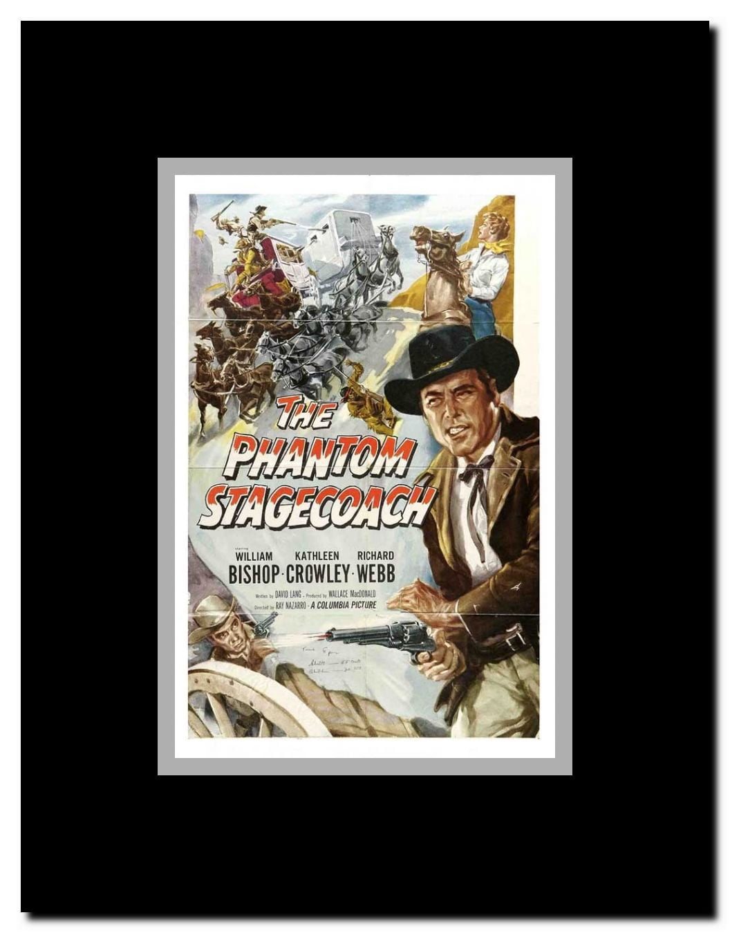 Phantom Stagecoach The Framed Movie Poster