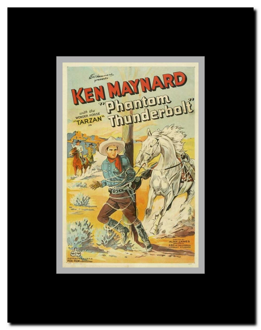 Phantom Thunderbolt Framed Movie Poster