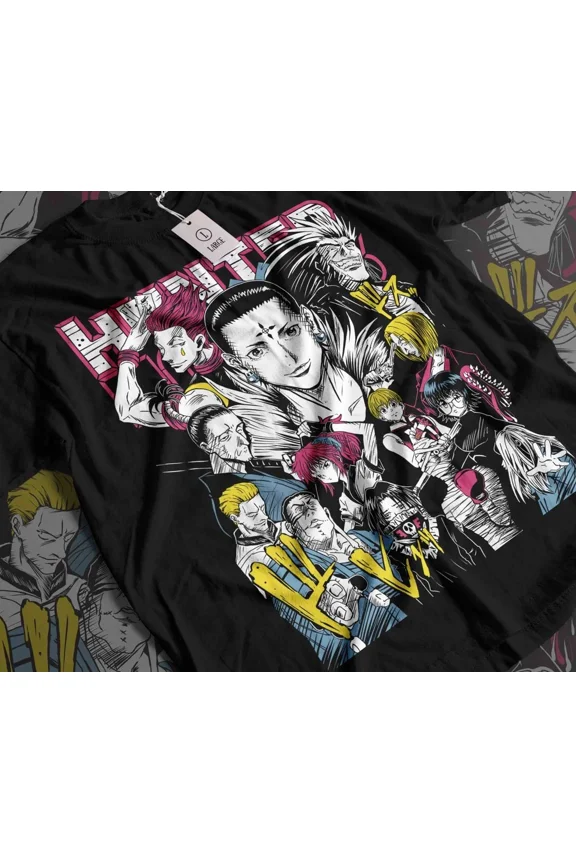 Phantom Troupe T-shirts Anime Unisex Men Women Tops Cosplay Summer Tees