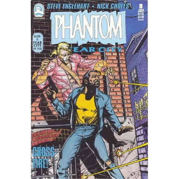 Phantom of Fear City #8 VF ; Claypool Comic Book