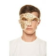 thumbnail image 1 of Phantom of the Opera Inspired Vintage Gold Half Face Plastic Masquerade Mask, 1 of 1