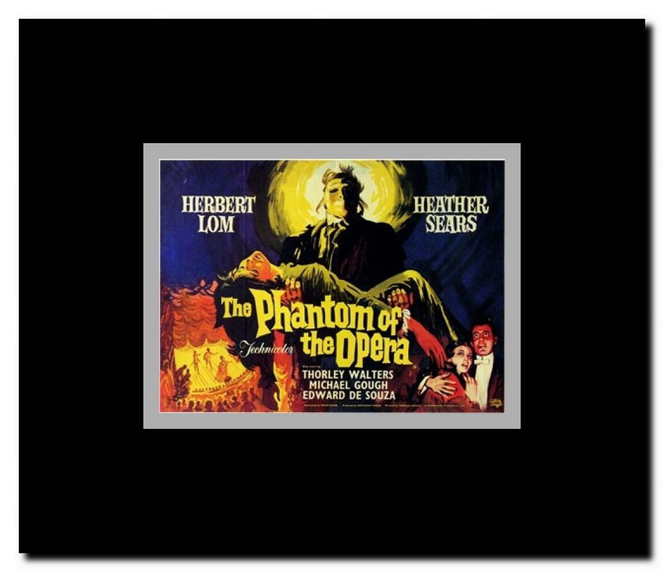 Phantom of the Opera c.1962 - style A (foreign) Framed Movie Poster