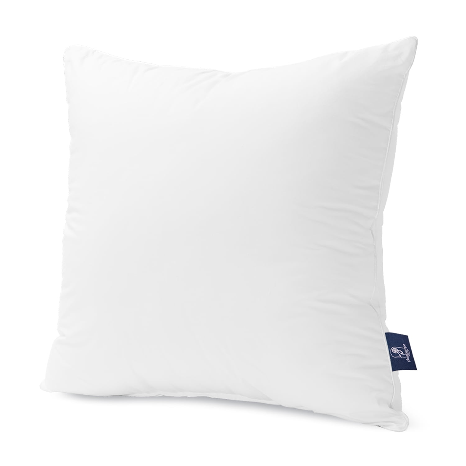 Phantoscope 100% Cotton Cover Pillow Insert, 18 x 18 in Square Decorative Cushion, 1 Pack