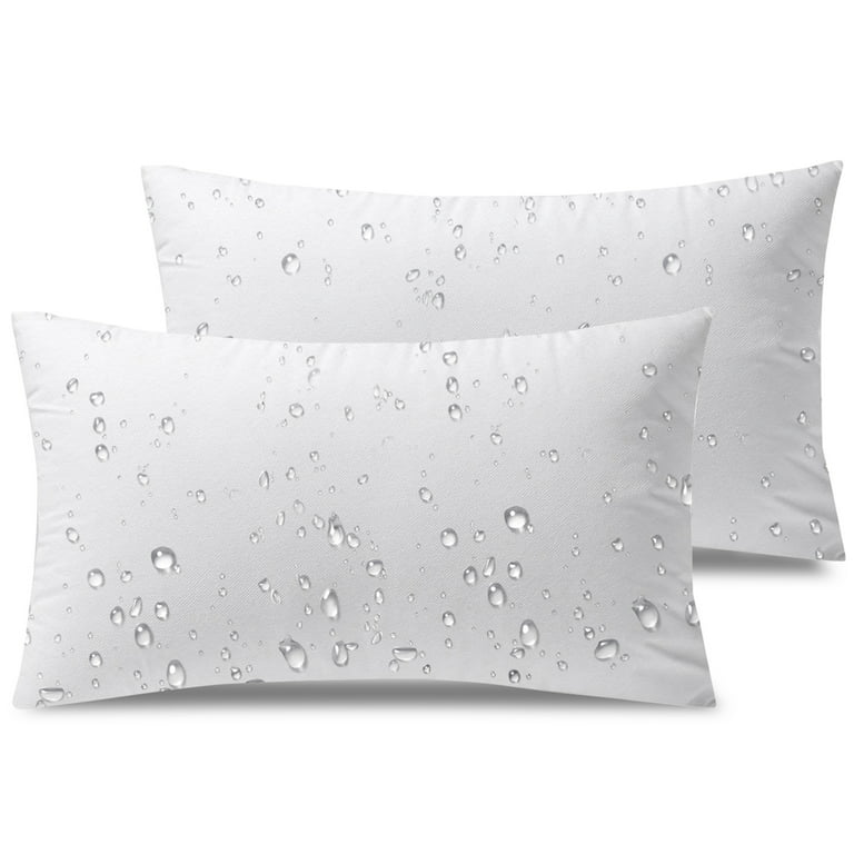 Phantoscope 18 x 18 Outdoor Pillow Inserts - Pack of 4 Square Form Water  Resistant Decorative Throw Pillows, Made in USA