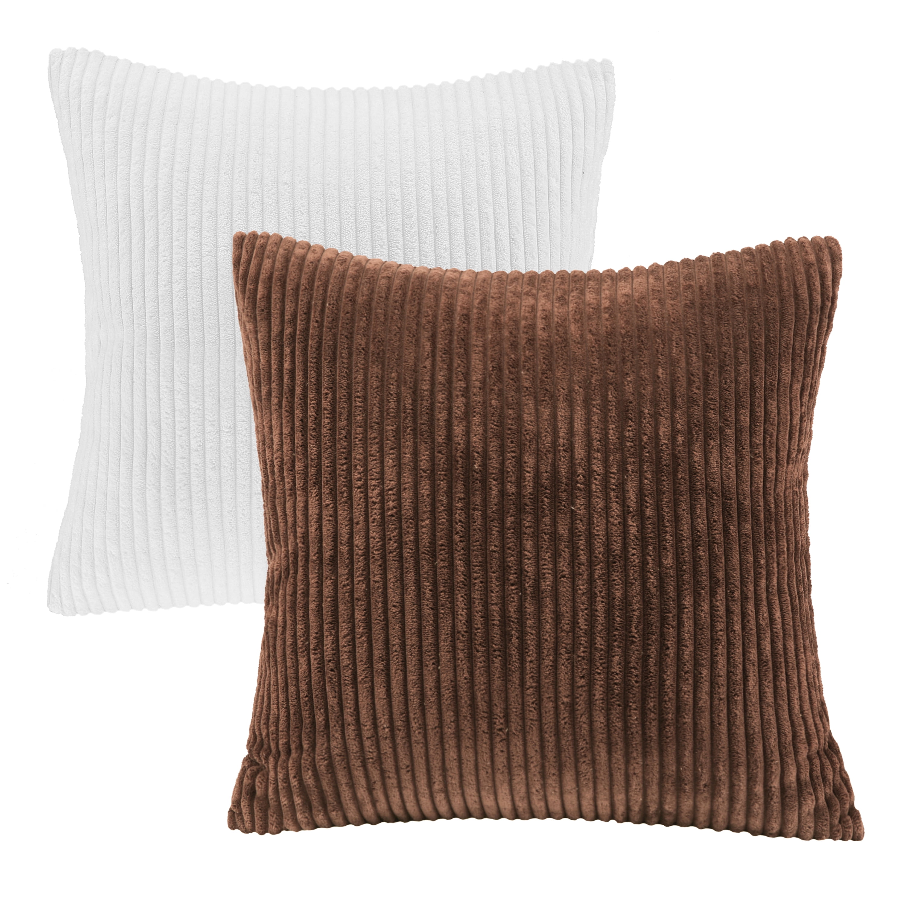 Phantoscope Christmas holiday Corduroy Striped Velvet Series Decorative