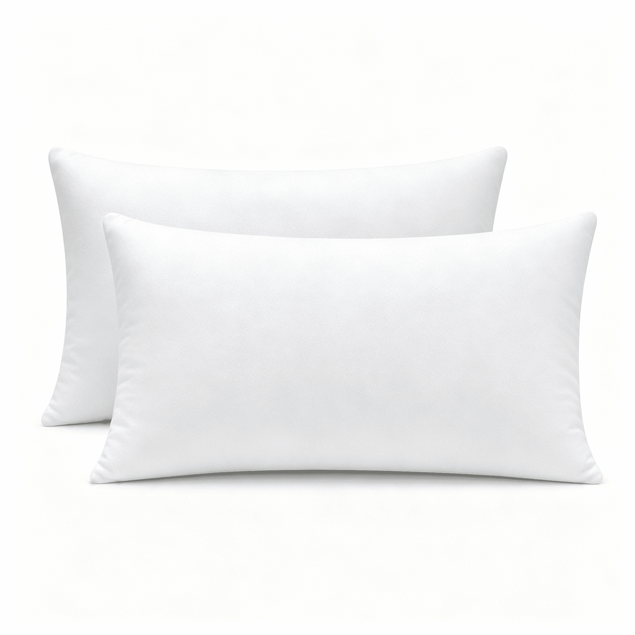 Phantoscope Decorative Pillow Insert, 12" x 20", 2 Pack, Fluffy Fill