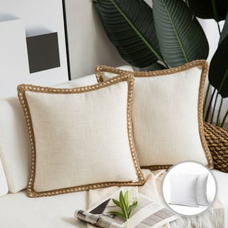 Burlap hotsell lumbar pillow