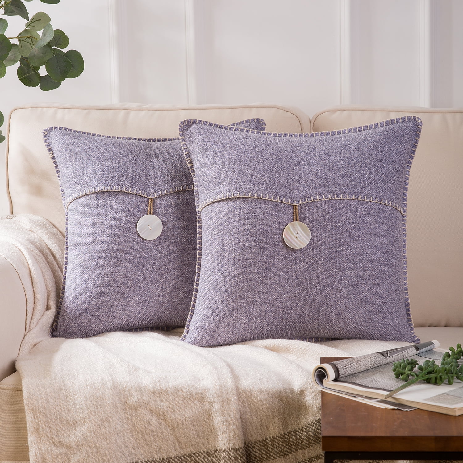 https://i5.walmartimages.com/seo/Phantoscope-Farmhouse-Button-Series-Square-Decorative-Throw-Pillow-Cover-for-Couch-18-x-18-Light-Purple-Single-Button-2-Pack_993670cc-eff3-40af-ad9e-8427068243d1.9dd99b5f11fd608ca8308794423289fe.jpeg