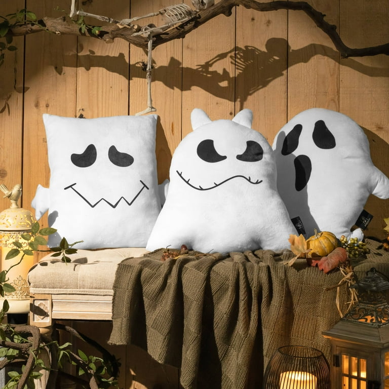 Ghost emoji cheap pillow