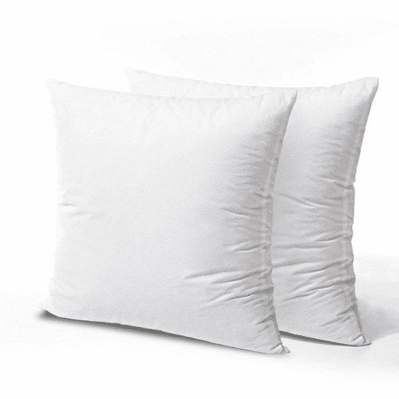 Phantoscope Hypoallergenic 16x16 Pillow Inserts 2 Pack, Plump Square Cushion Set for Sofa Bedroom