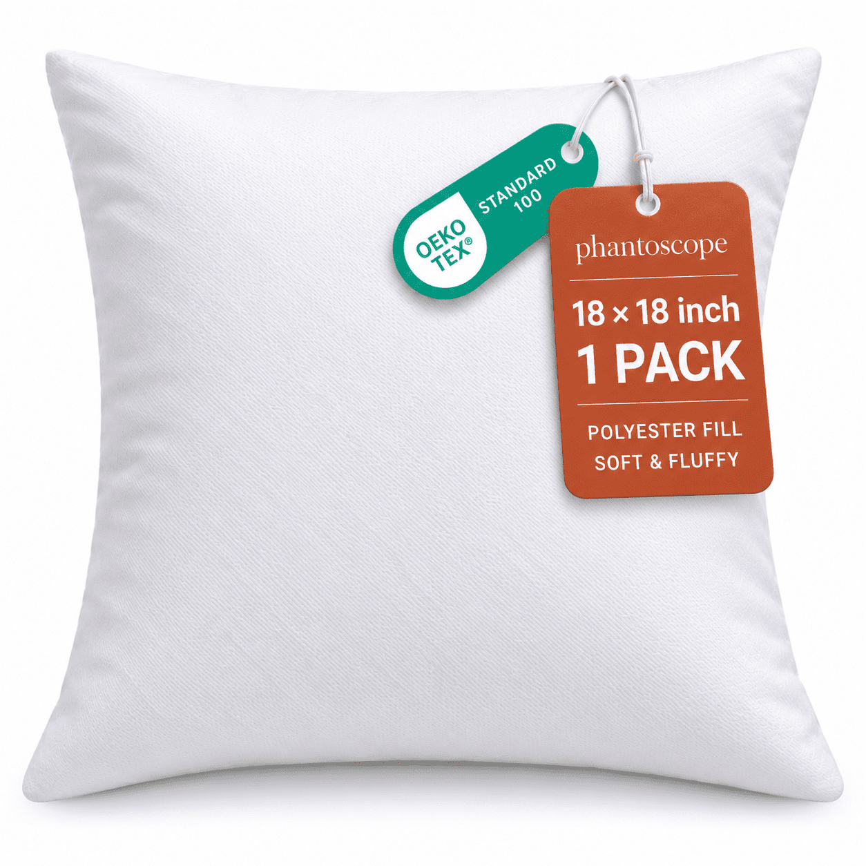 Phantoscope Decorative Cushion Throw Pillow Inserts, Hypoallergenic ...