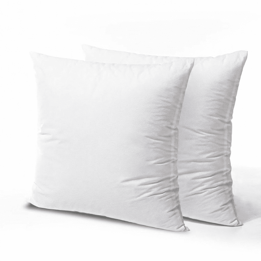 Phantoscope Hypoallergenic 18x18 Pillow Inserts 2 Pack, Supportive Square Cushion Set for Chair Couch