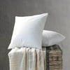 Phantoscope Hypoallergenic Square Form Decorative Throw Pillow Insert Couch Sham Cusion Stuffer, 18" x 18",  Pack