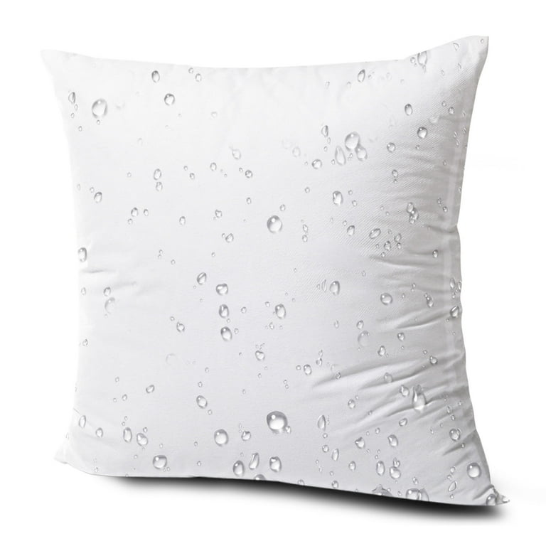 Phantoscope Outdoor Waterproof 18 x 18 Pillow Insert Square Form Water Resistant Decorative Throw Pillow Made in USA Walmart