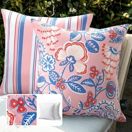 Jordan Manufacturing 12 x 16 Dogs Welcome Navy Novelty and Buffalo Check Reversible Rectangular Outdoor Lumbar Throw Pillow with Welt Walmart