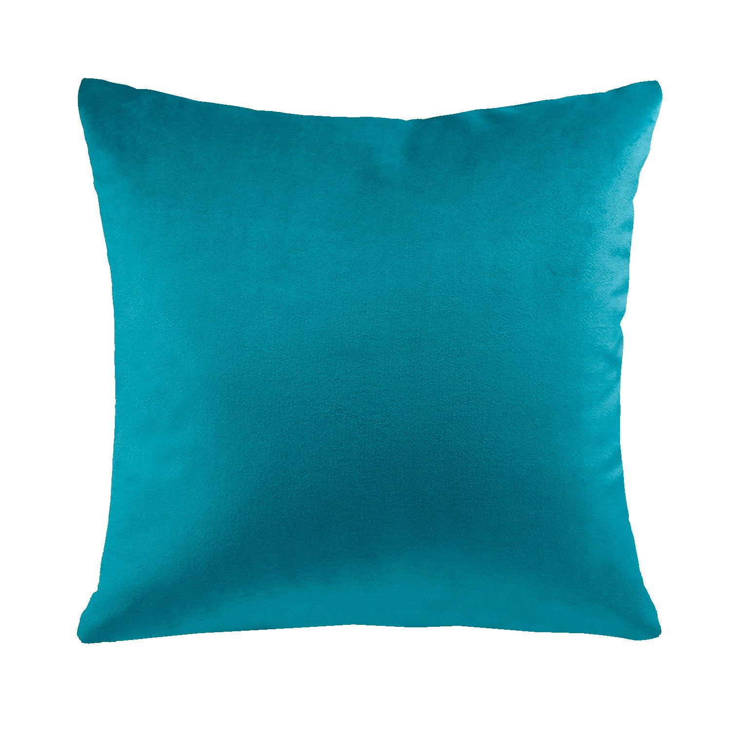 Phantoscope Silky Velvet Decorative Throw Pillow, 20 x 20 in, Sky Blue, 1 Pack