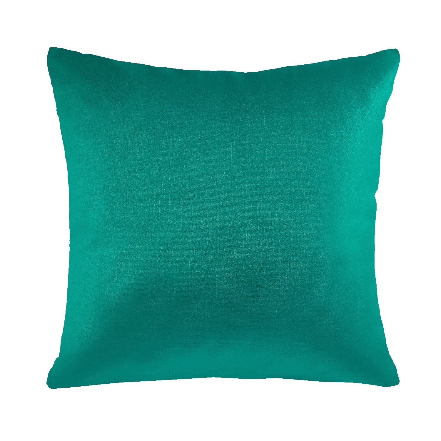 Phantoscope Silky Velvet Decorative Throw Pillow, 20 x 20 in, Turquoise, 1 Pack