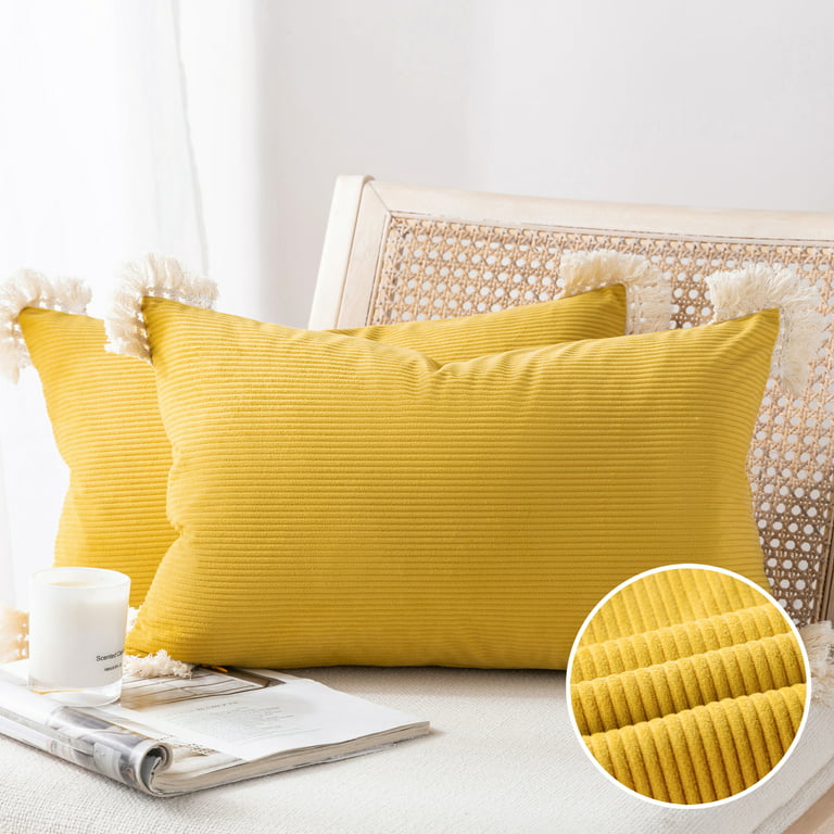 https://i5.walmartimages.com/seo/Phantoscope-Soft-Corduroy-Velvet-with-Cotton-Tassel-Solid-Square-Cusion-Accent-Decorative-Throw-Pillow-for-Couch-12-x-20-Yellow-2-Pack_684f8866-880f-481e-bb1e-145bd2d4b12f.d41f3f45a696fa847422213da5f657d5.jpeg?odnHeight=768&odnWidth=768&odnBg=FFFFFF