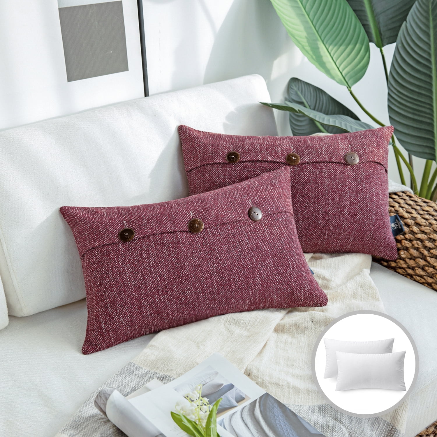 https://i5.walmartimages.com/seo/Phantoscope-Triple-Buttons-Cotton-Blend-Series-Farmhouse-Square-Decorative-Throw-Pillow-Cusion-for-Couch-12-x-20-Wine-Red-2-Pack_84da7a94-57d9-4356-a634-b723d343976a.0a6cf701967853acf81f75ca5289df6c.jpeg