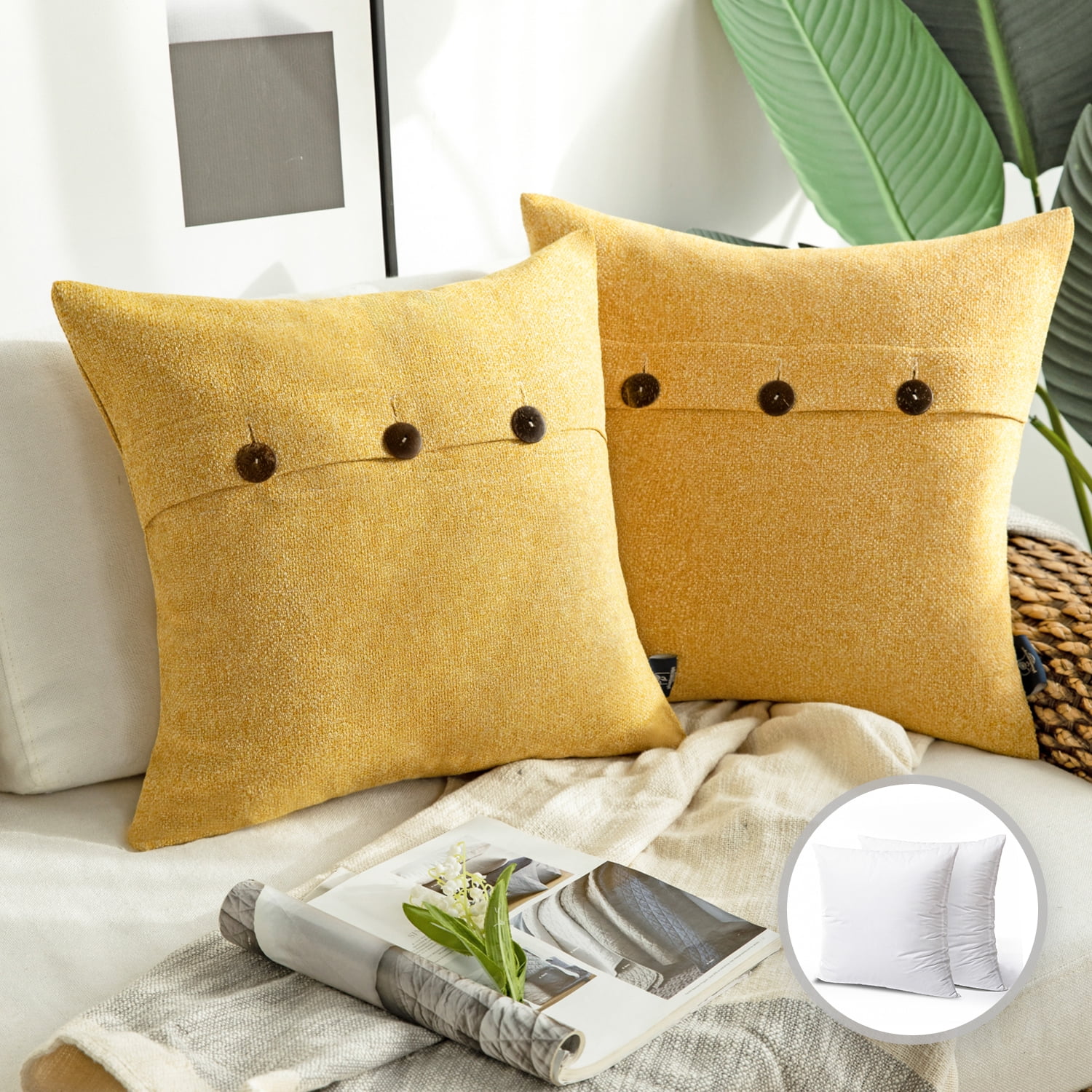 https://i5.walmartimages.com/seo/Phantoscope-Triple-Buttons-Cotton-Blend-Series-Farmhouse-Square-Decorative-Throw-Pillow-Cusion-for-Couch-20-x-20-Yellow-2-Pack_4b430c2b-3bb5-4b76-bc06-5460dbd154c8.a82ae05f829800397aa85cd44ca2cf75.jpeg