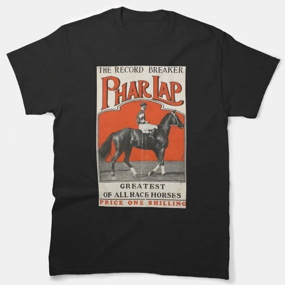Phar Lap - Australia’S Greatest Racehorse Classic T-Shirt Size S-5XL ...