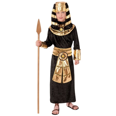 Historical Pharaoh Boy's Halloween Fancy-Dress Costume for Child, Regular L
