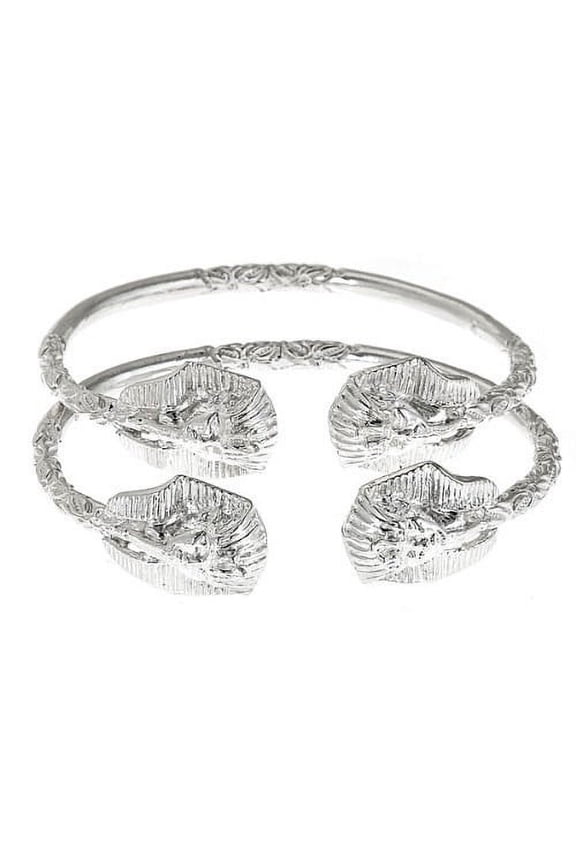 Pharaoh Head .925 Sterling Silver West Indian Bangles
