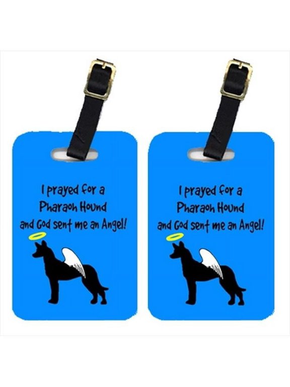 Pharaoh Hound Luggage Tags- Pair - 2