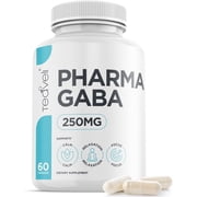 Pharma GABA 250 mg  Naturally Fermented GABA Supplement  Clinically Proven to Support Relaxation, Cognitive Health, Sleep & Focus