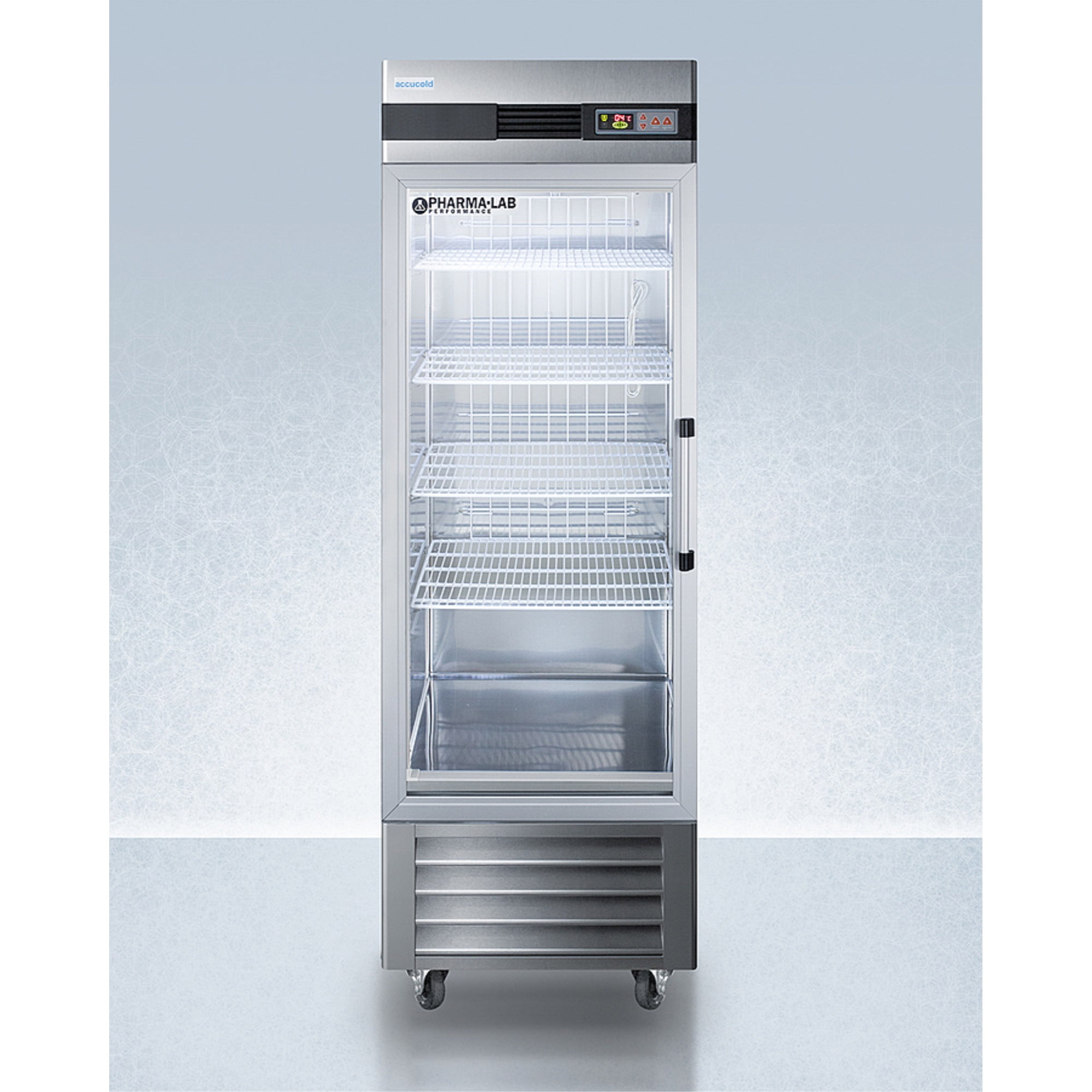 Pharma-Lab Performance Series 23 cu.ft. all-refrigerator with glass door, left hand door swing
