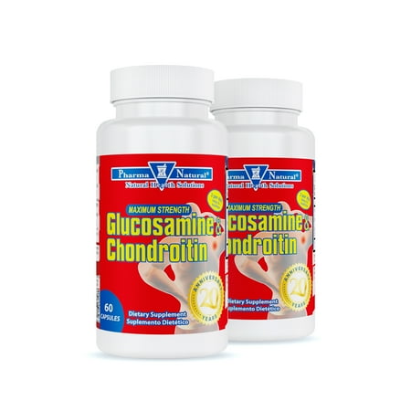 Pharma Natural Glucosamine & Chondroitin1500mg Caps 60+60